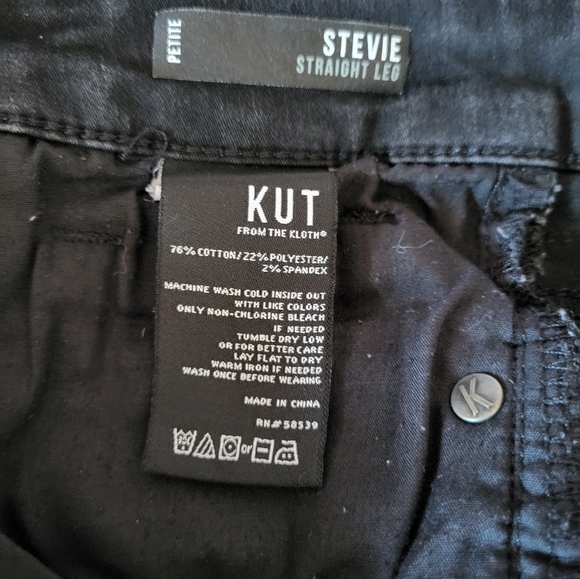 Kut Women Jean's Size 6P (30) Straight - Picture 6 of 8